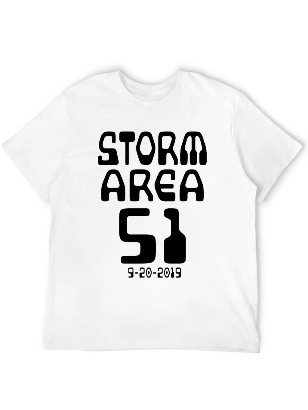 Storm Area 51 T-Shirt - Black Graphic Tee