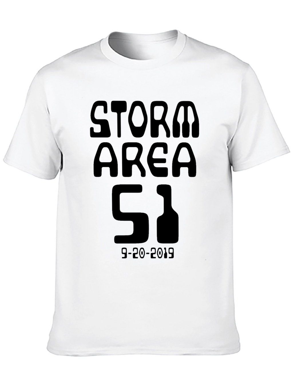 Storm Area 51 T-Shirt - Black Graphic Tee
