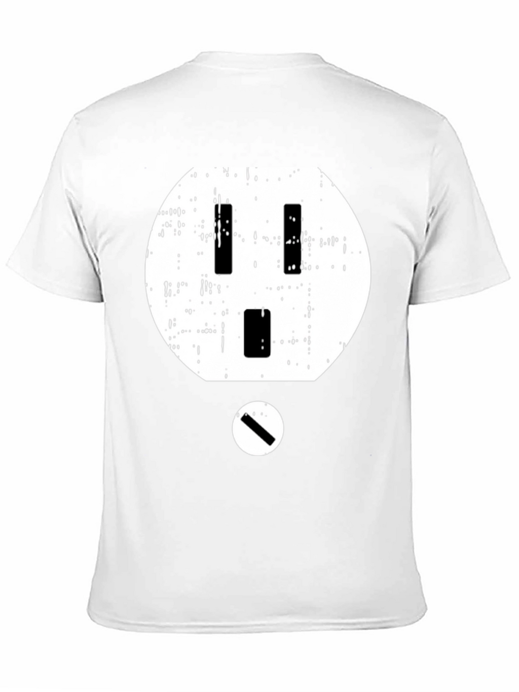 Electric Outlet Graphic T-Shirt - Black Cotton Tee