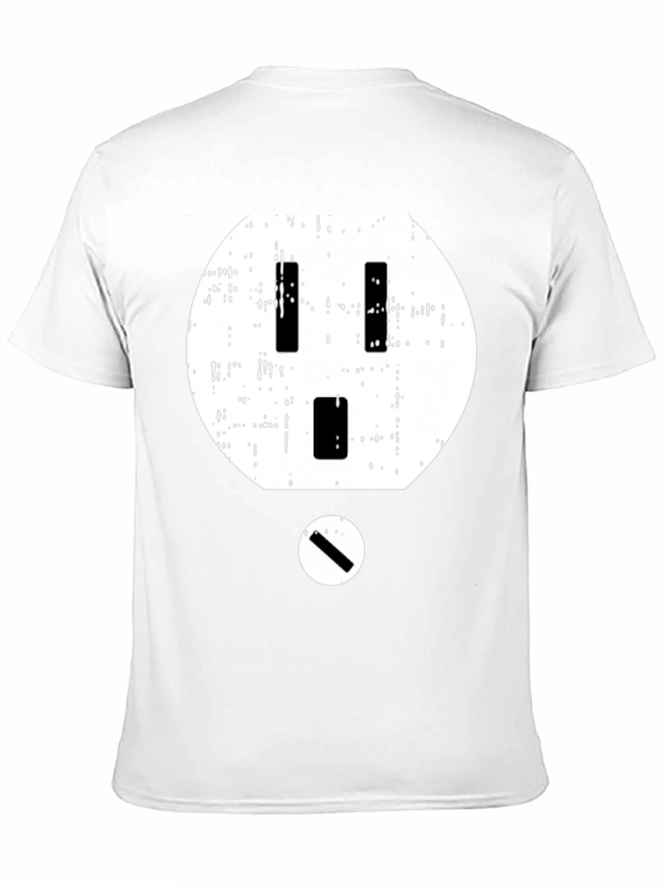 Electric Outlet Graphic T-Shirt - Black Cotton Tee