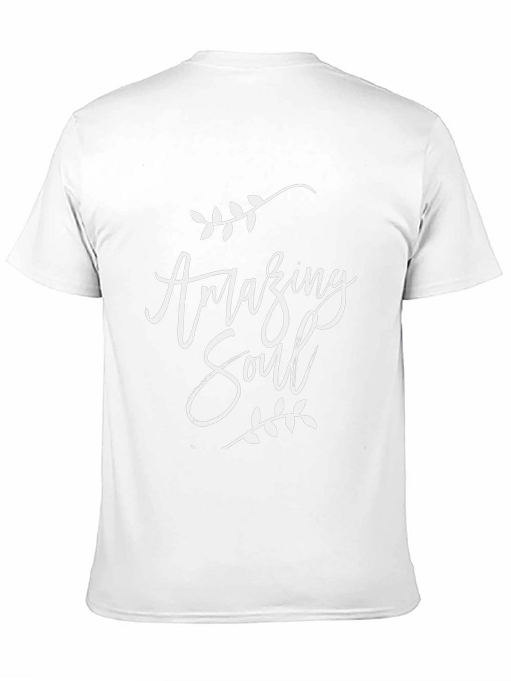 Amazing Soul Graphic Print Crew Neck T-Shirt