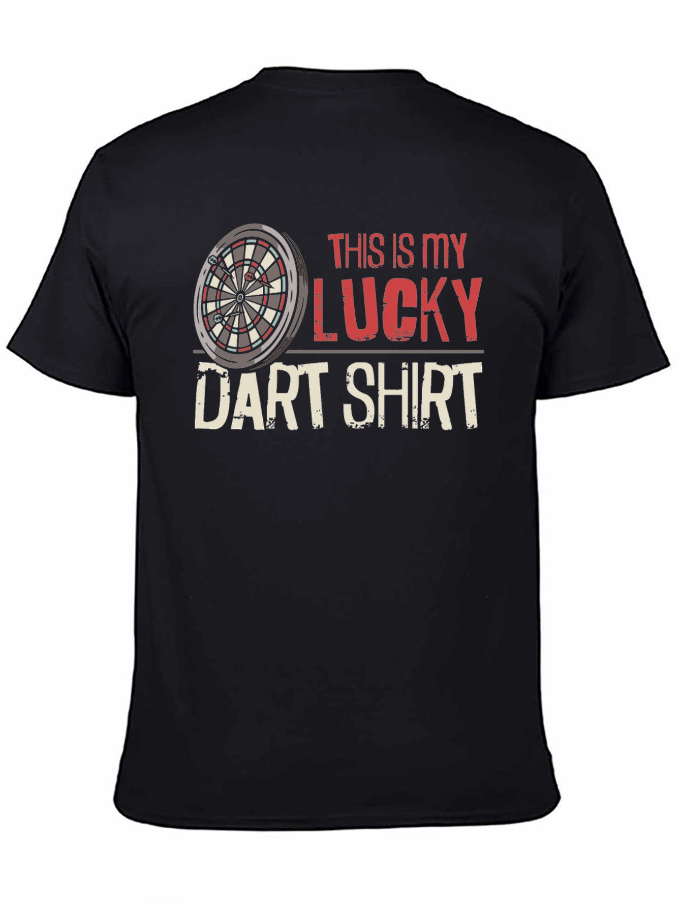 Lucky Dart Shirt - Novelty Dartboard Tee