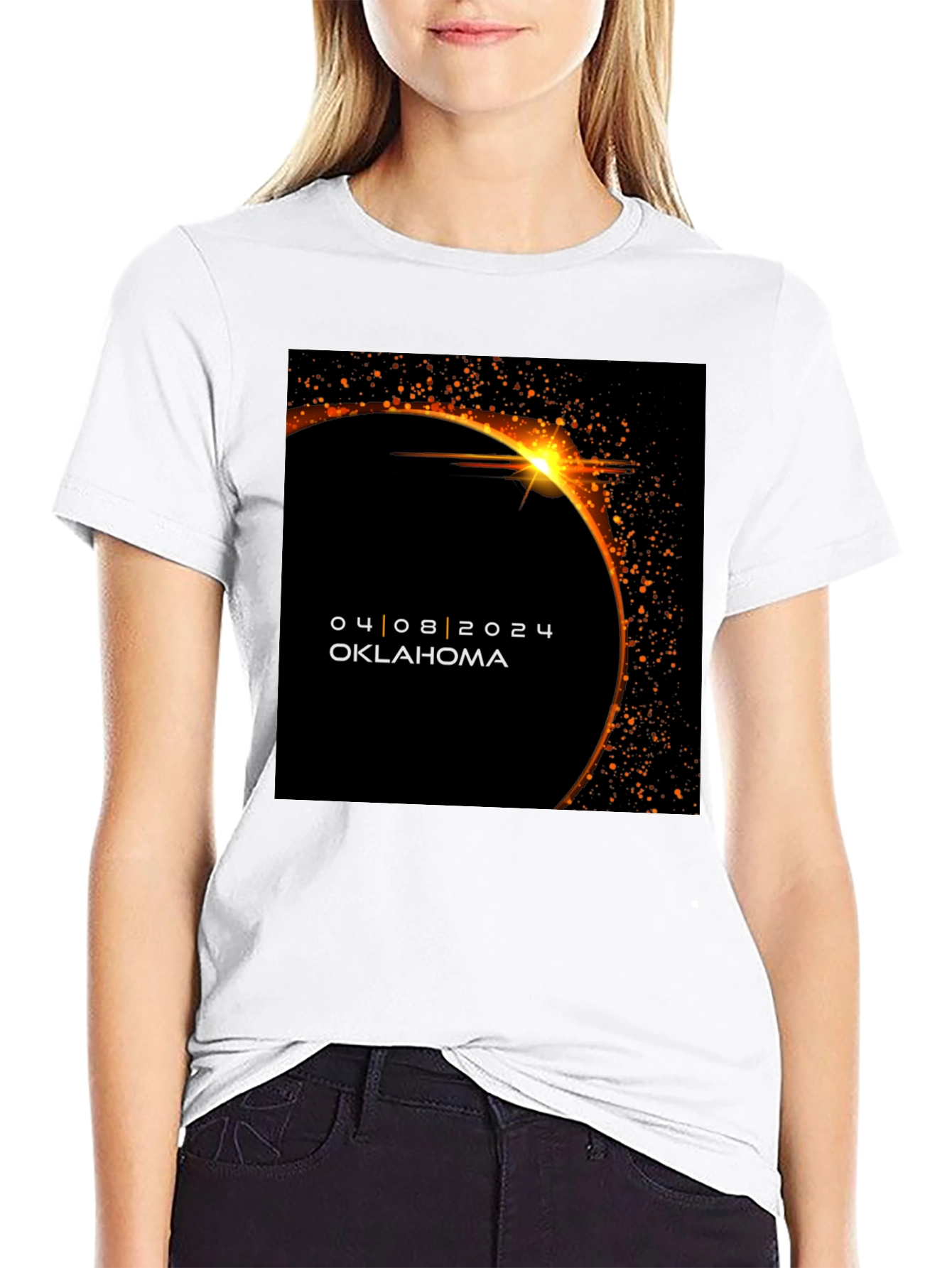 Oklahoma Eclipse 2024 T-Shirt