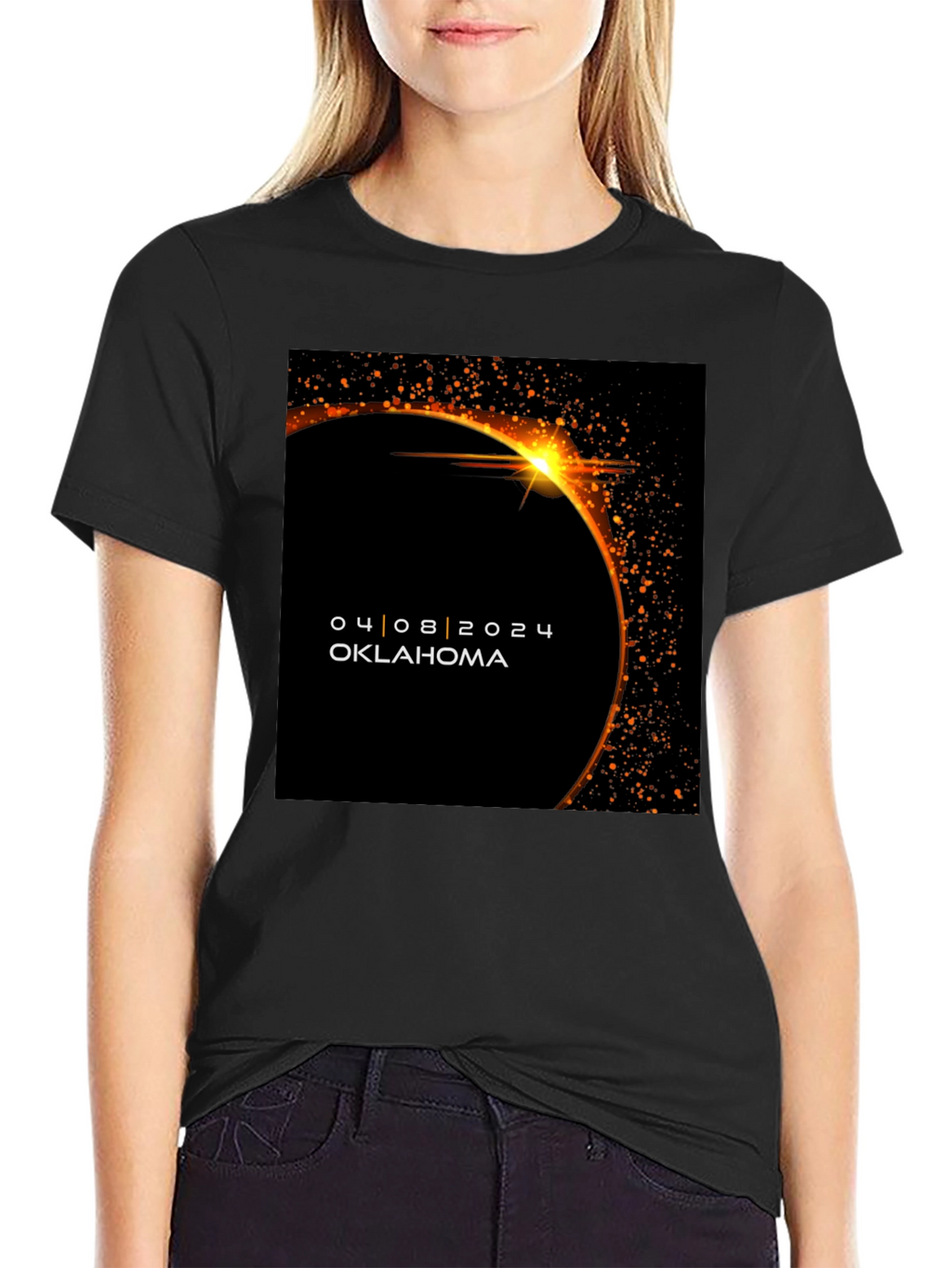 Oklahoma Eclipse 2024 T-Shirt