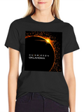 Oklahoma Eclipse 2024 T-Shirt