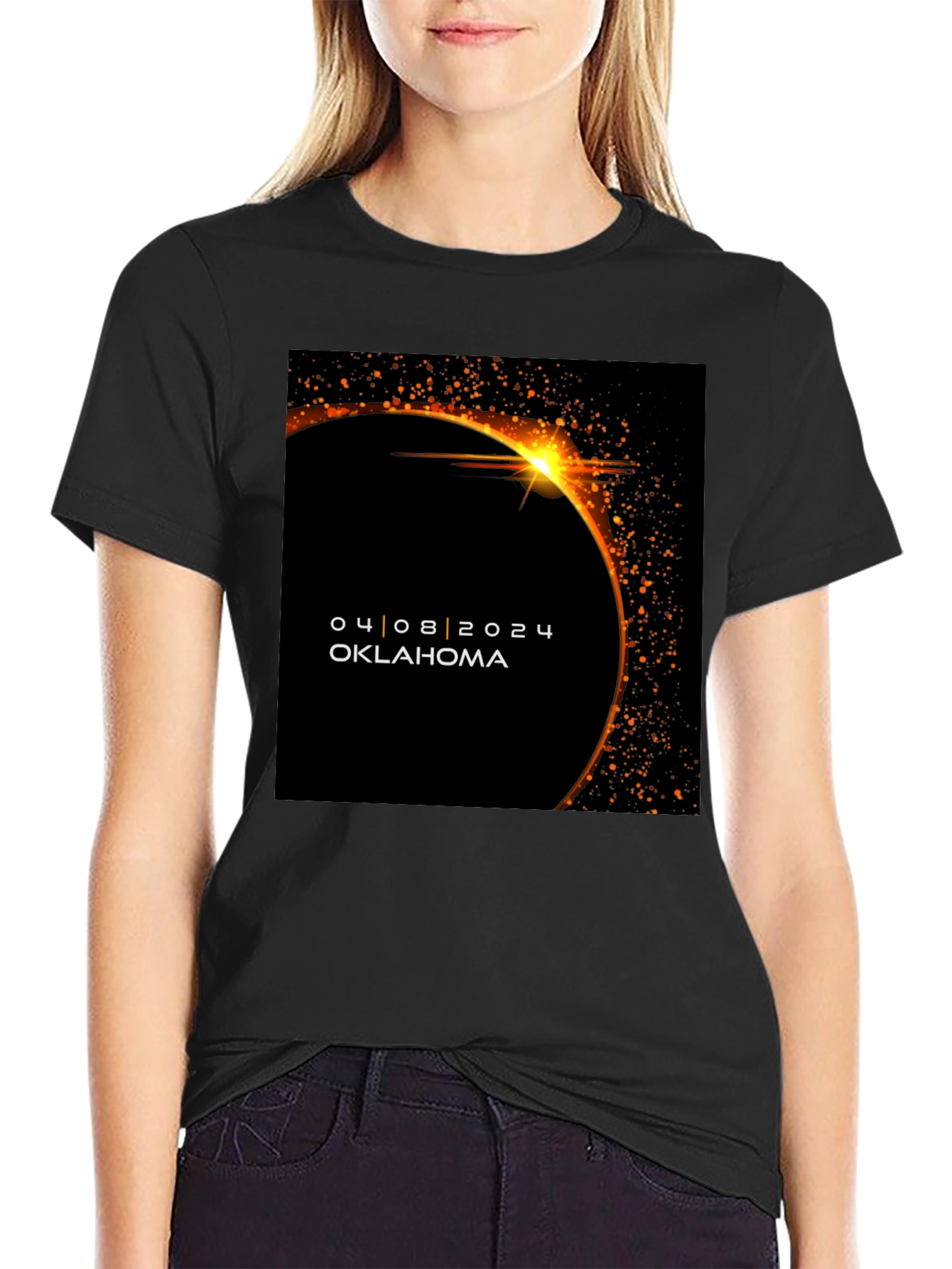 Oklahoma Eclipse 2024 T-Shirt