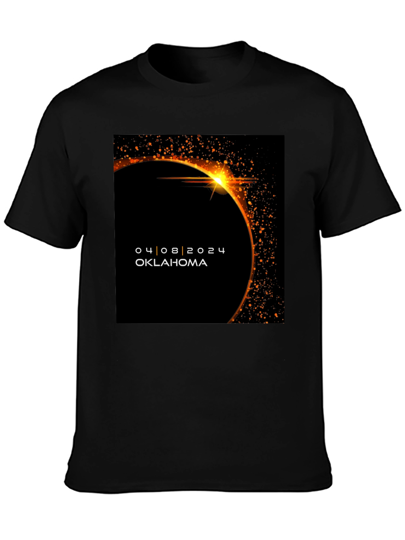 Oklahoma Eclipse 2024 T-Shirt
