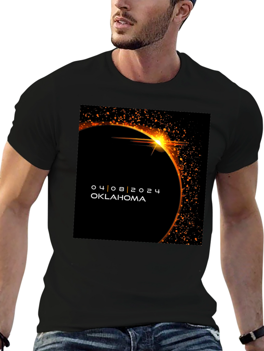 Oklahoma Eclipse 2024 T-Shirt