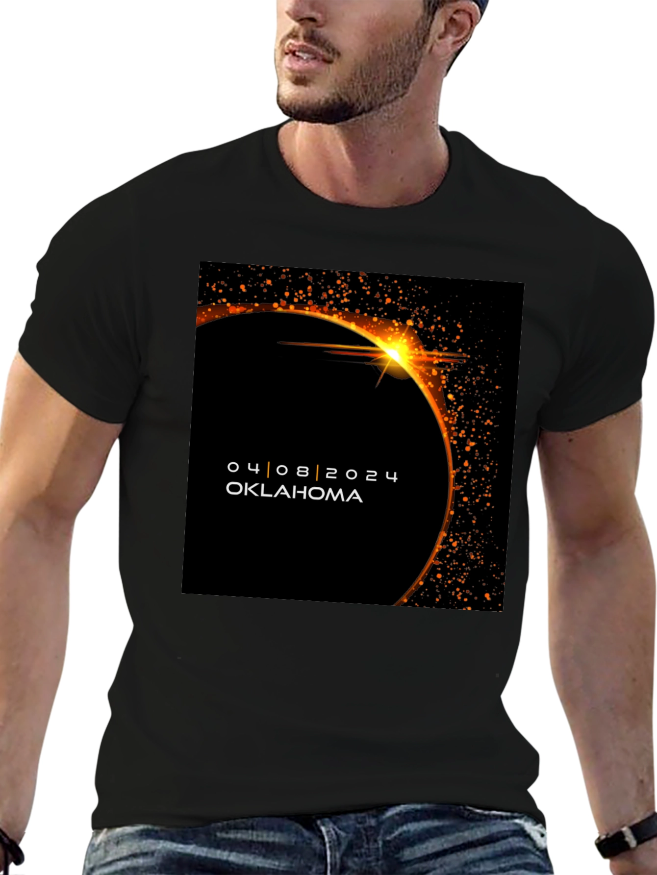Oklahoma Eclipse 2024 T-Shirt