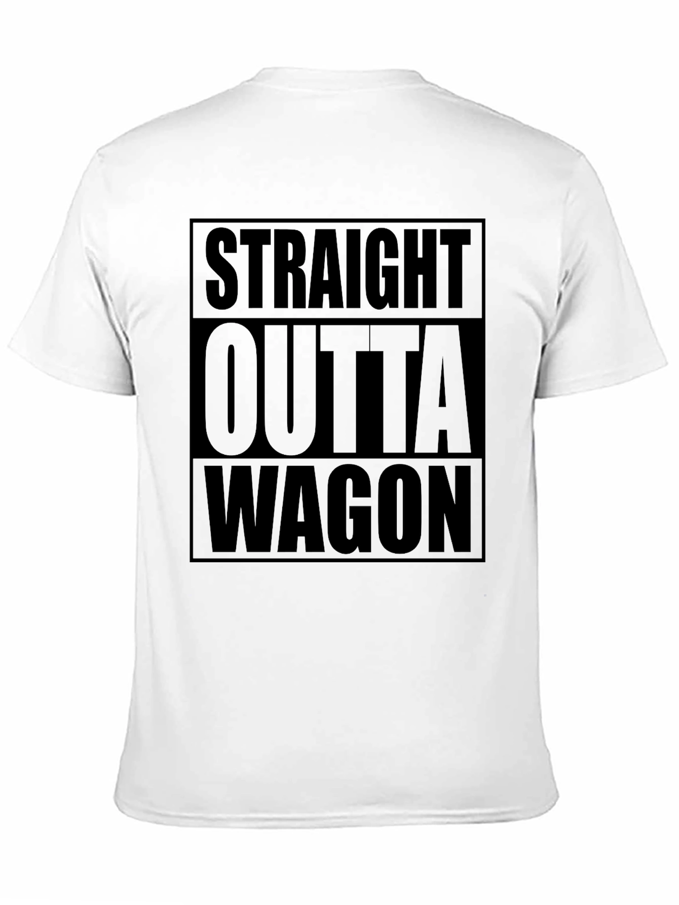 Straight Outta Wagon - Novelty Graphic Tee