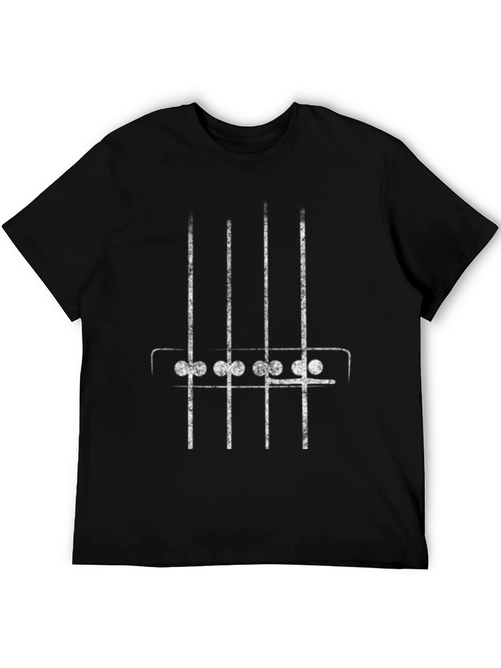 Bass Guitar String Graphic Tee - Music Lover Shirt