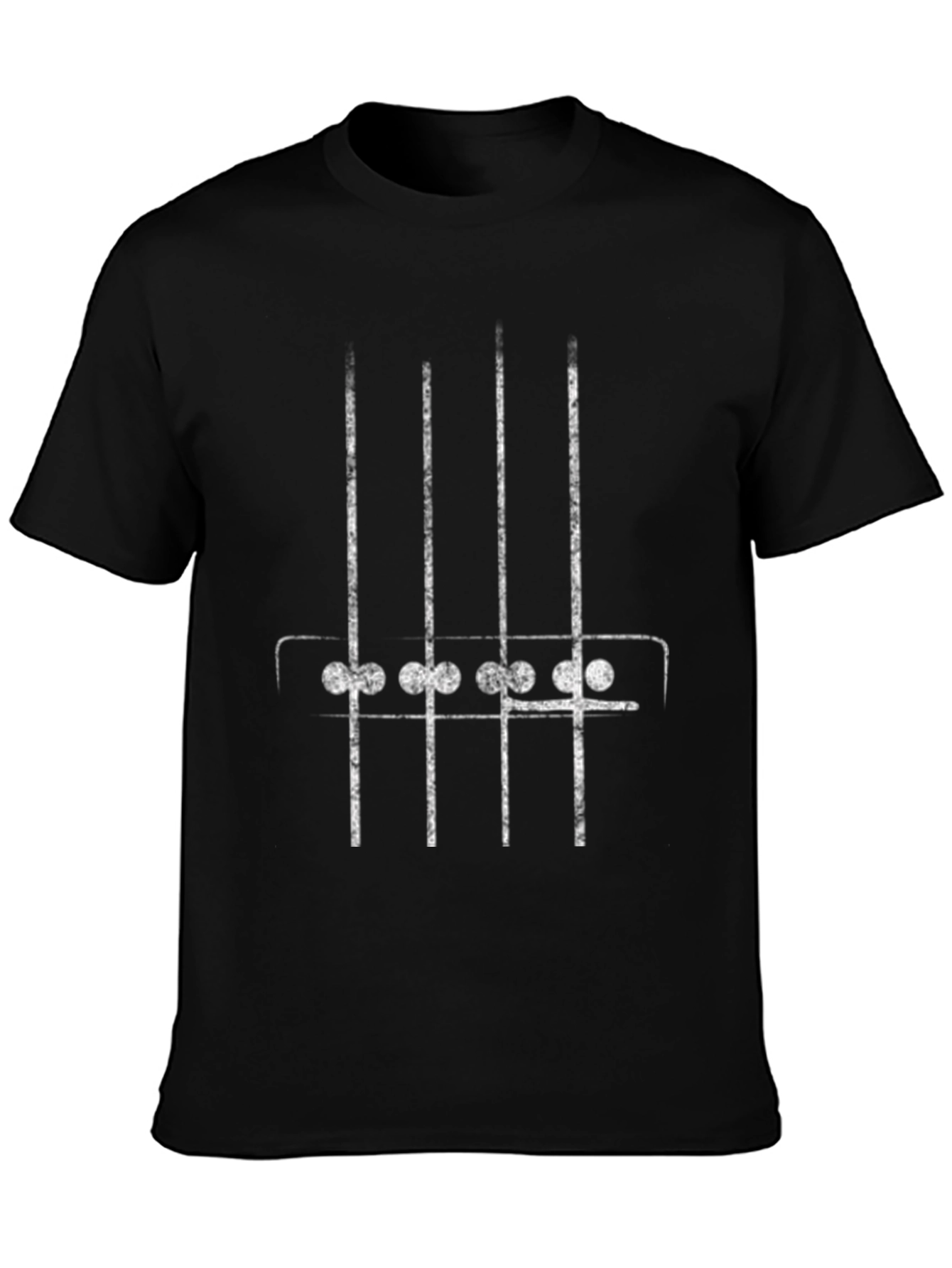 Bass Guitar String Graphic Tee - Music Lover Shirt