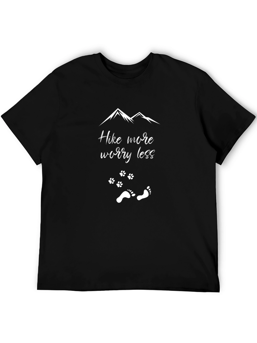 Hike More Worry Less Graphic T-Shirt