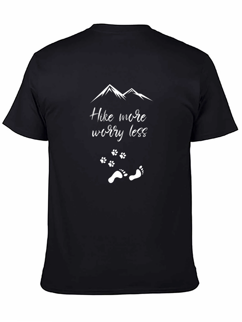 Hike More Worry Less Graphic T-Shirt