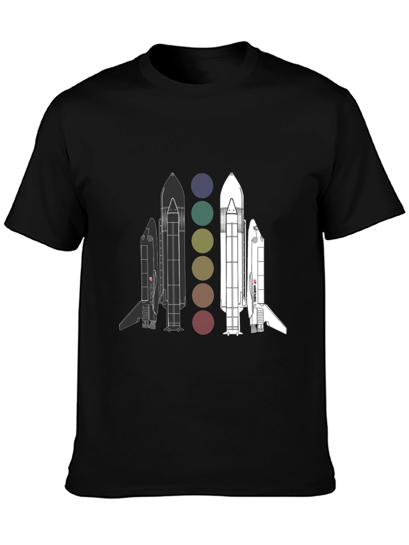 Space Shuttle Evolution T-Shirt - Astronomy Tee
