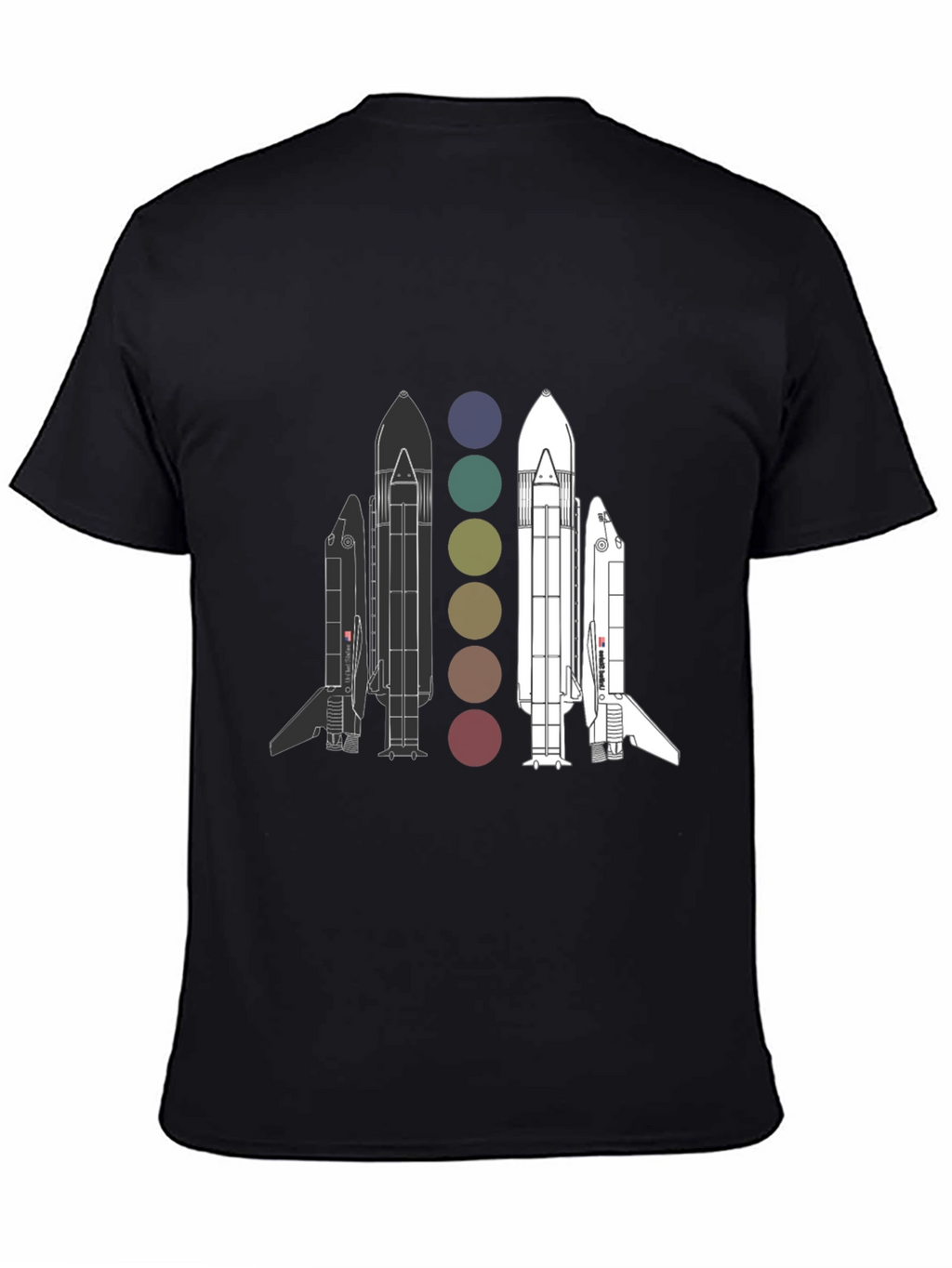 Space Shuttle Evolution T-Shirt - Astronomy Tee