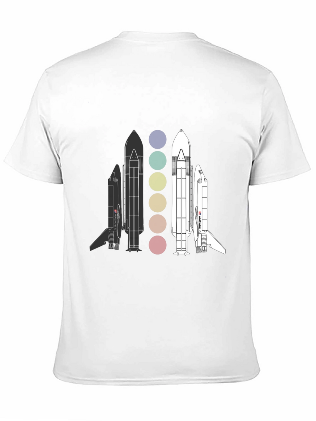 Space Shuttle Evolution T-Shirt - Astronomy Tee