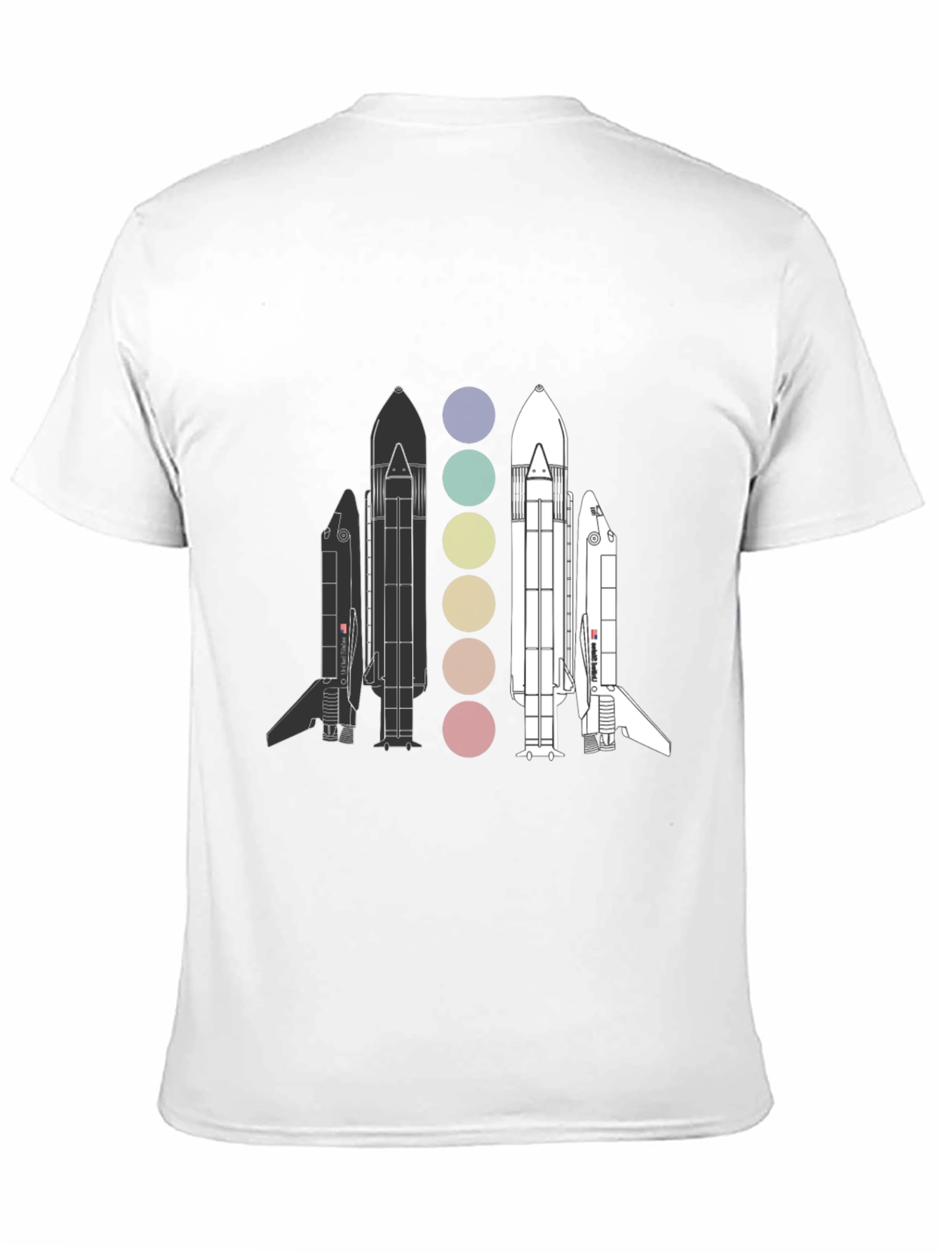 Space Shuttle Evolution T-Shirt - Astronomy Tee