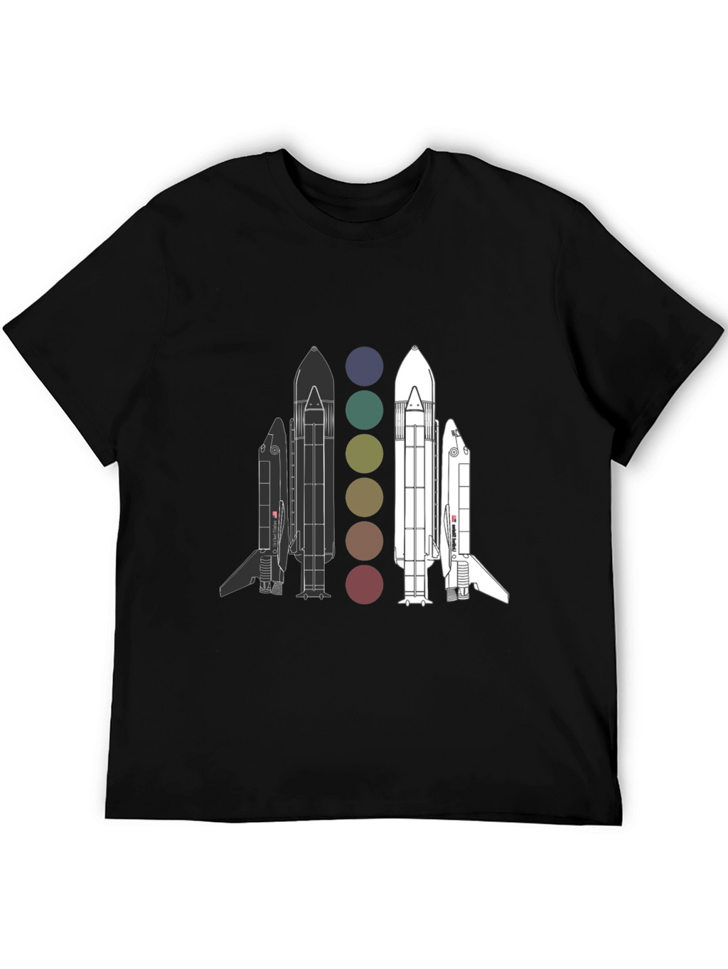 Space Shuttle Evolution T-Shirt - Astronomy Tee