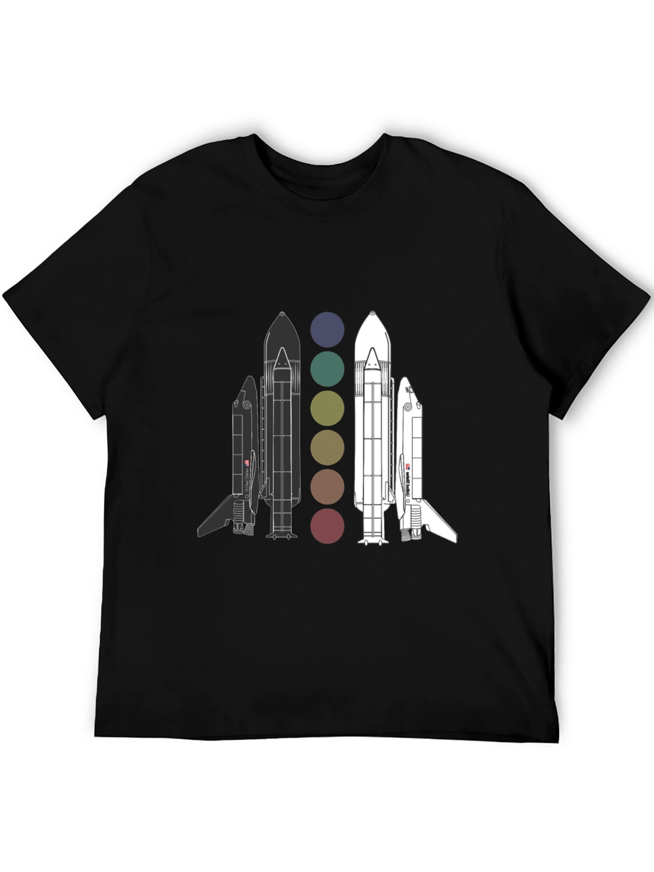 Space Shuttle Evolution T-Shirt - Astronomy Tee
