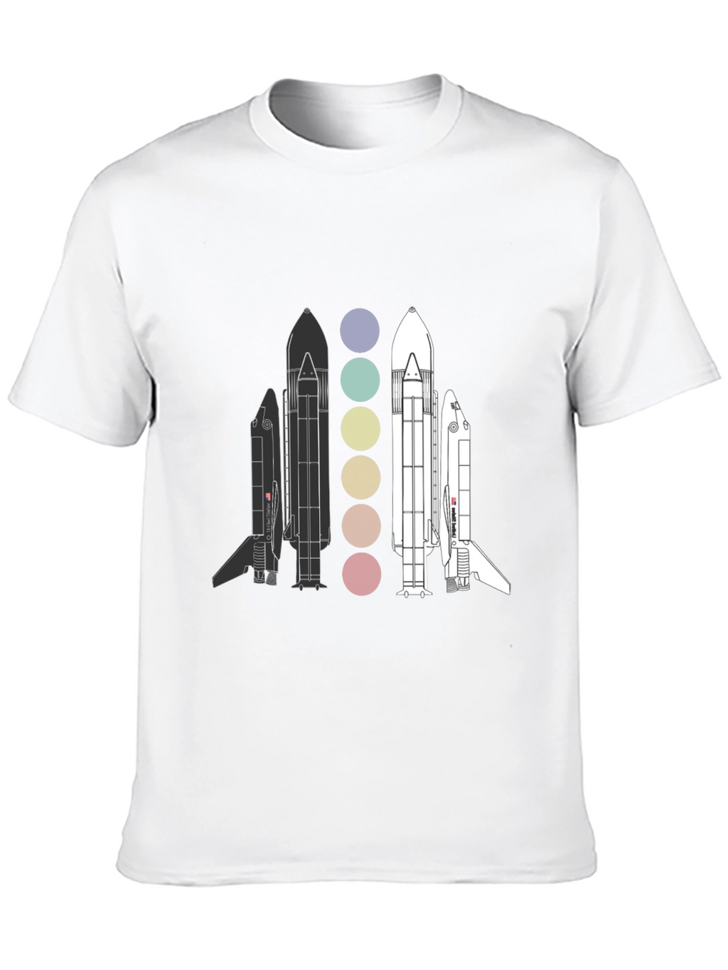 Space Shuttle Evolution T-Shirt - Astronomy Tee