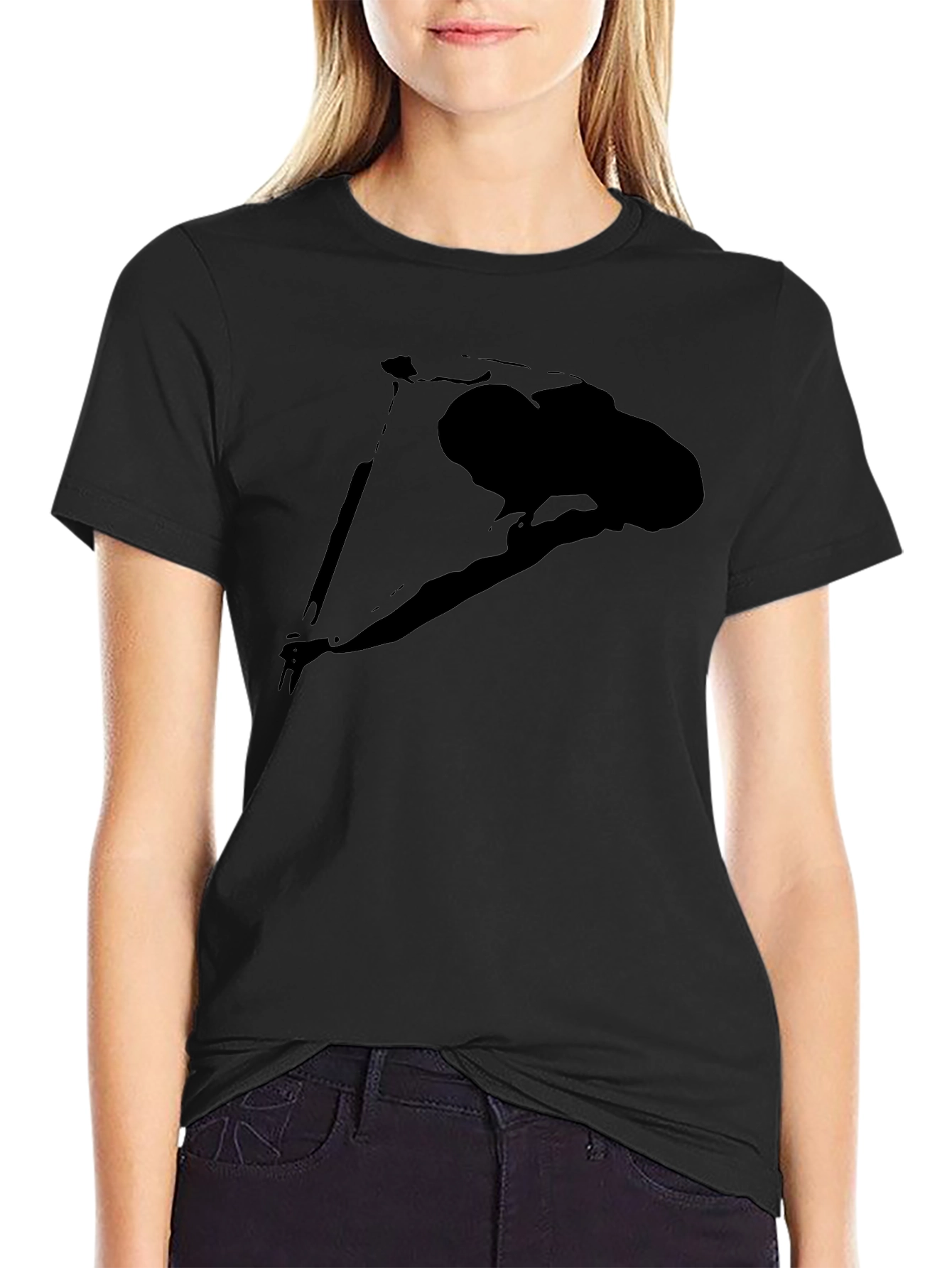 Silhouette Skater Graphic T-Shirt