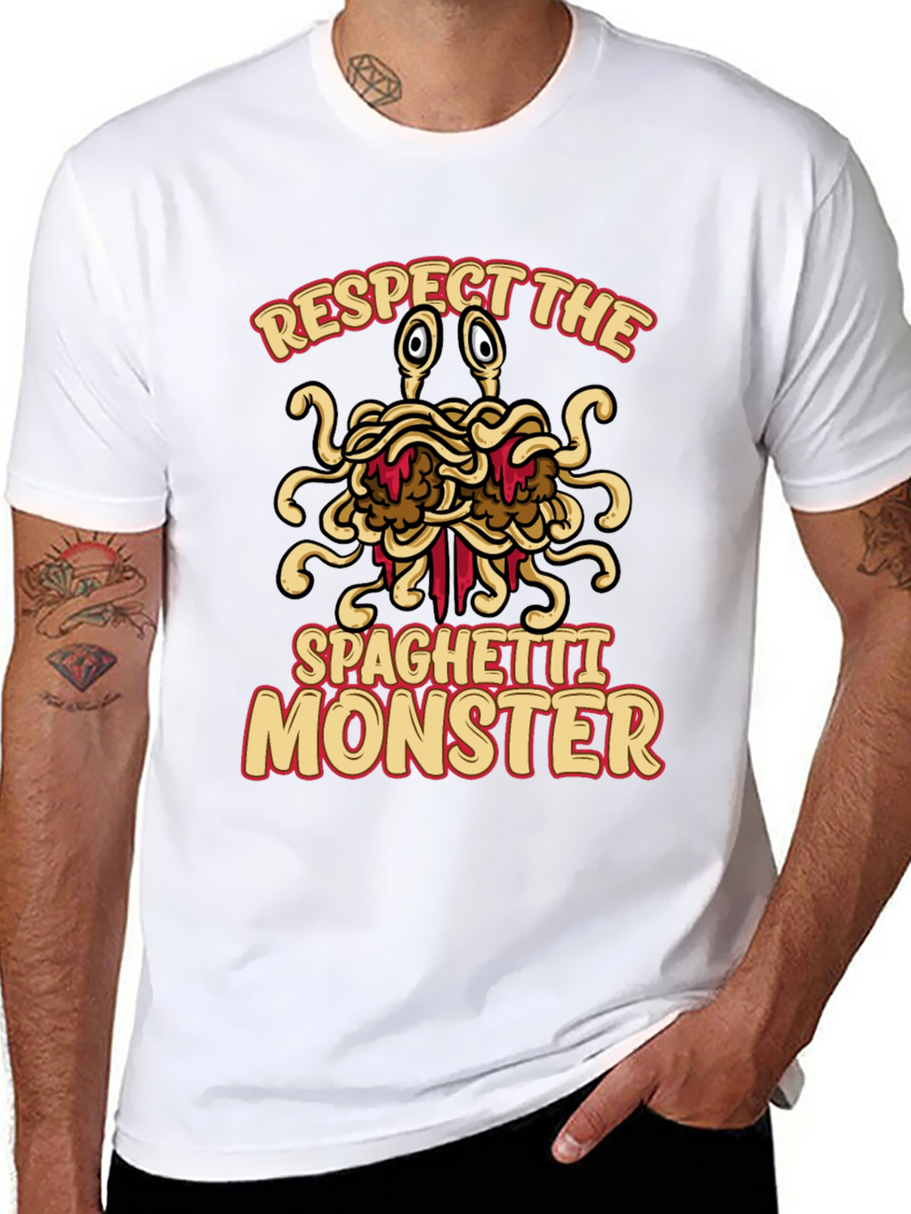 Respect the Spaghetti Monster T-Shirt