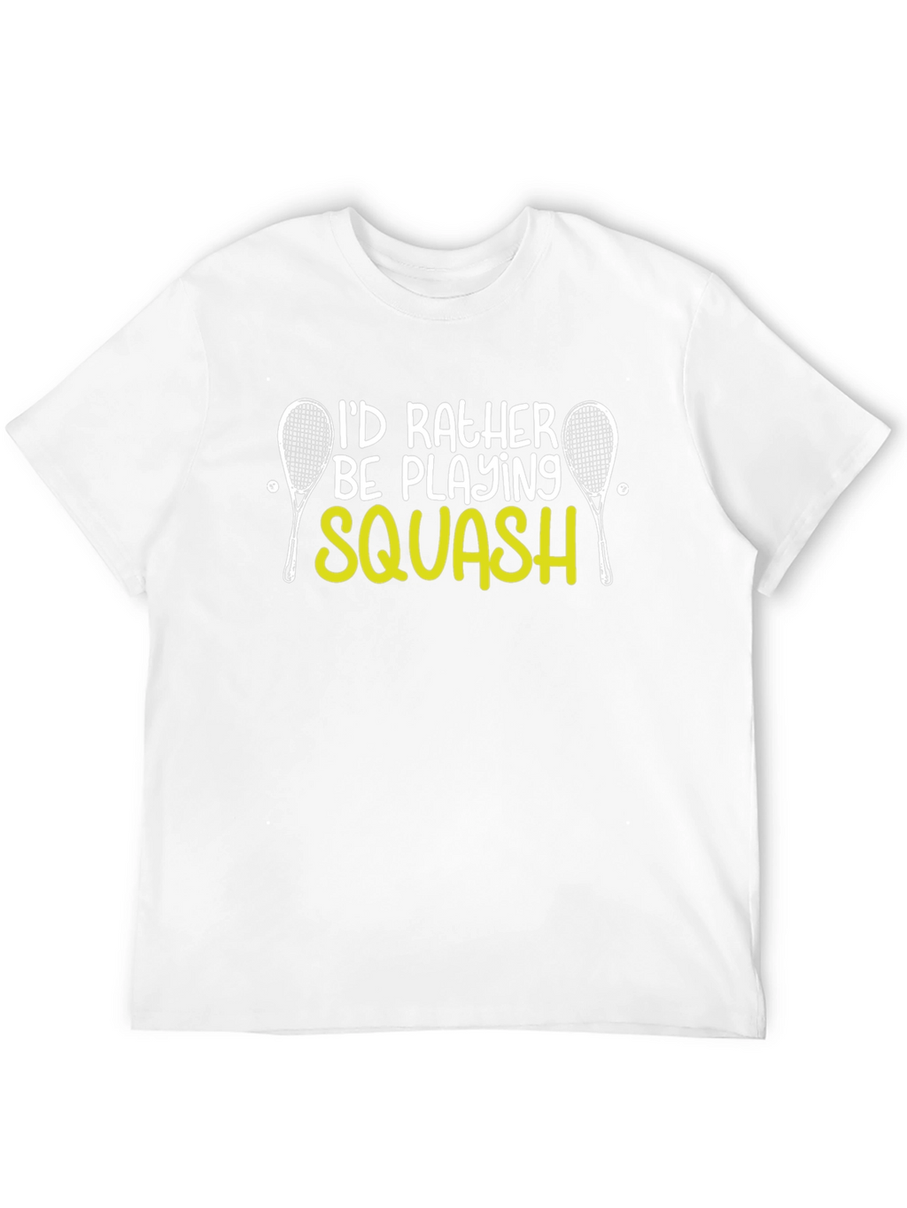 Id Rather Be Playing Squash T-Shirt