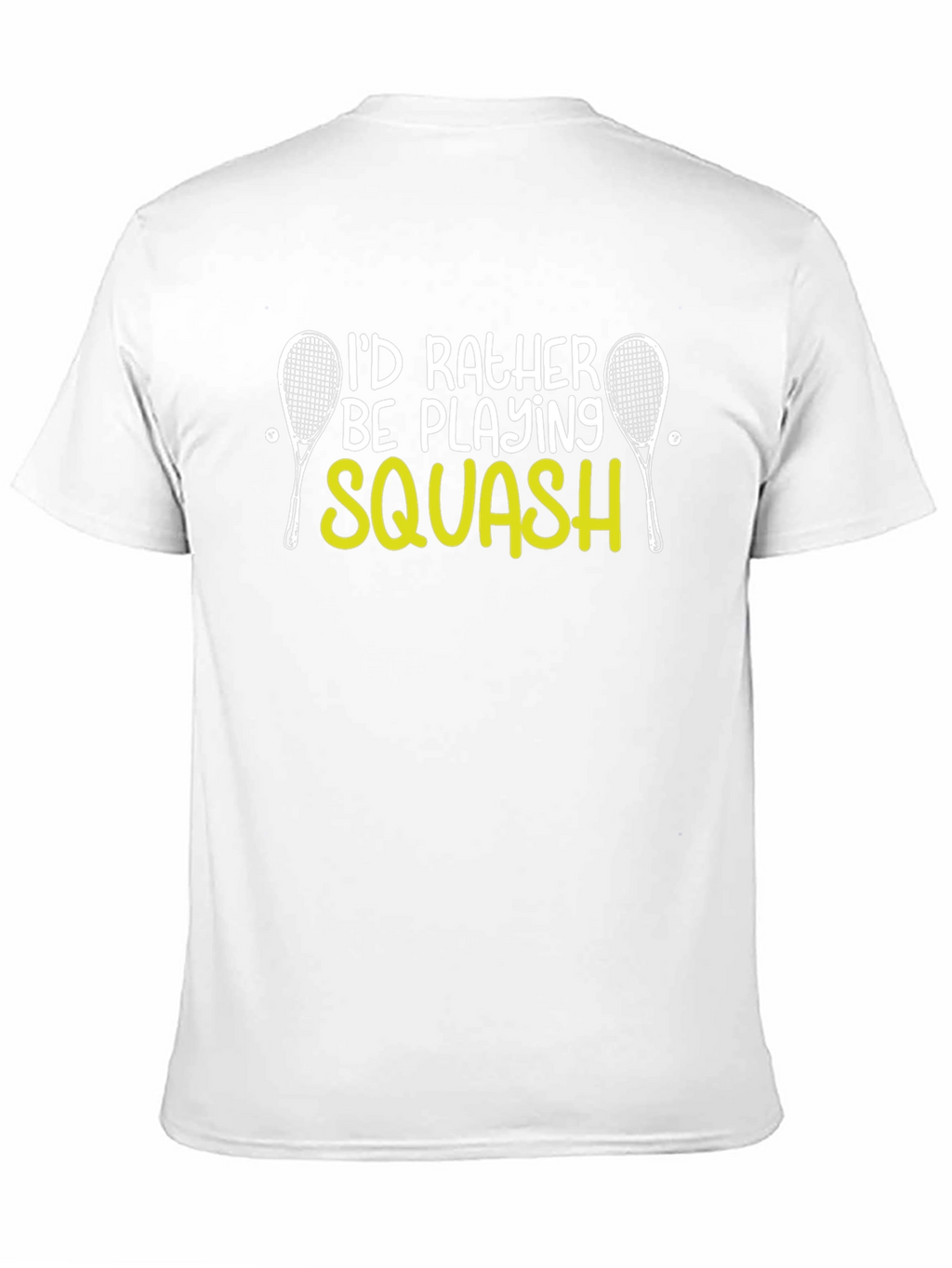 Id Rather Be Playing Squash T-Shirt