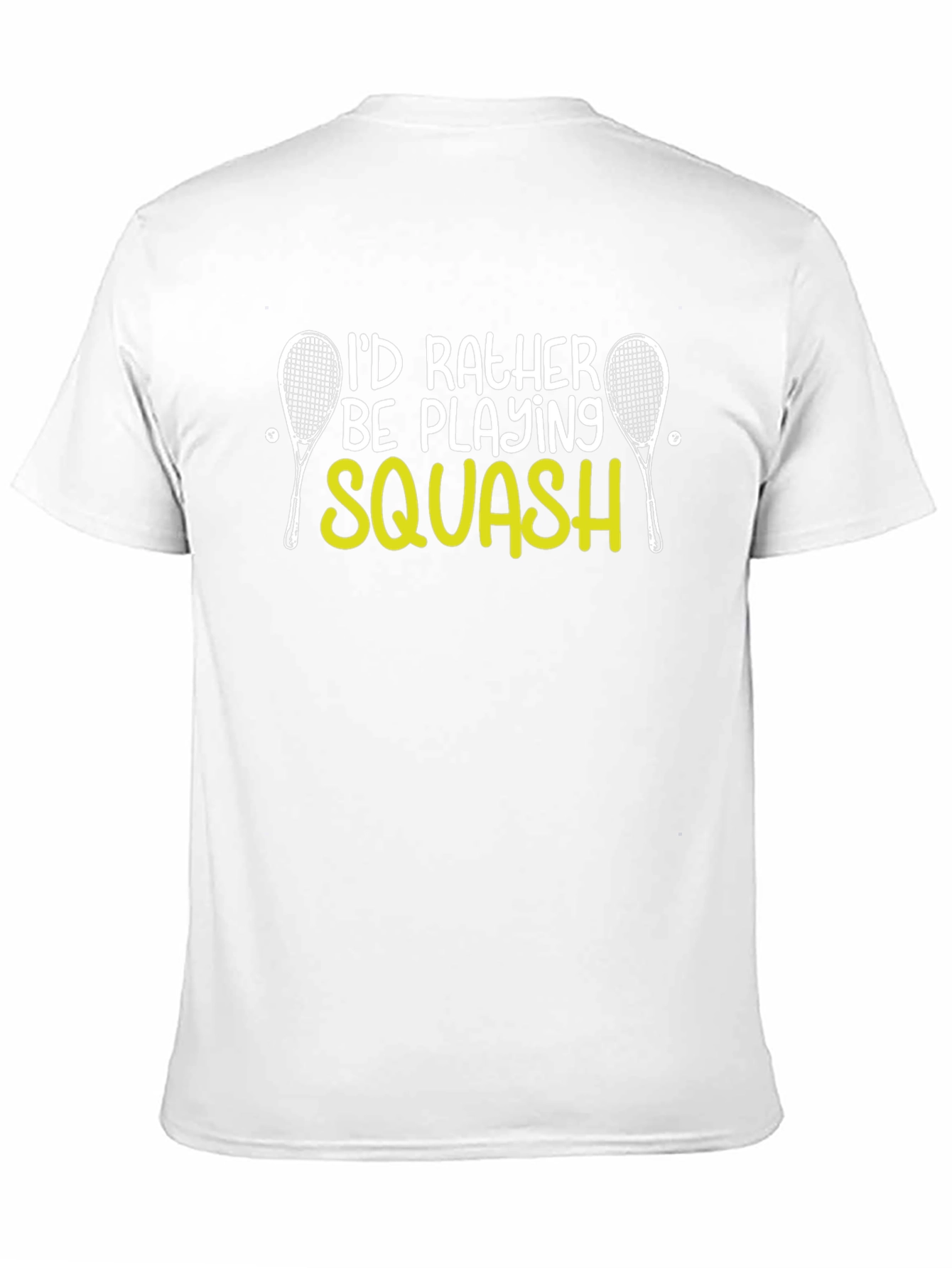 Id Rather Be Playing Squash T-Shirt