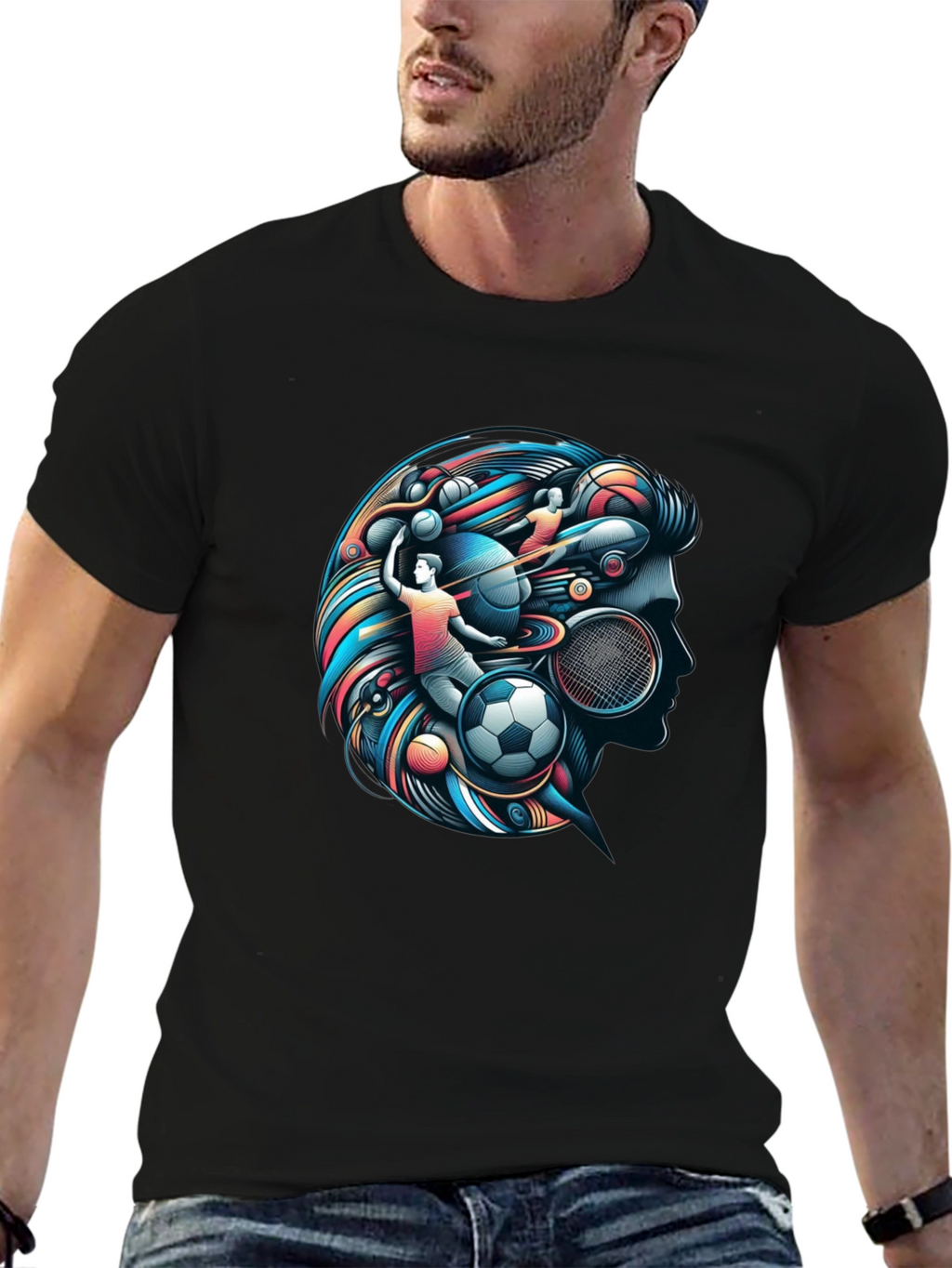 Sports Mind T-Shirt - Athletic Design