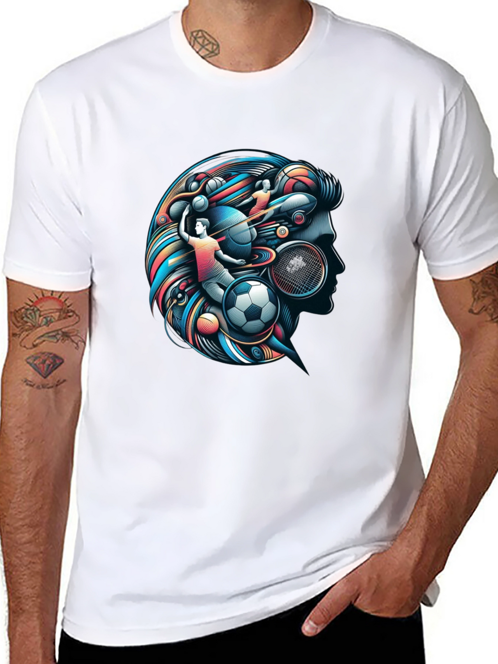 Sports Mind T-Shirt - Athletic Design
