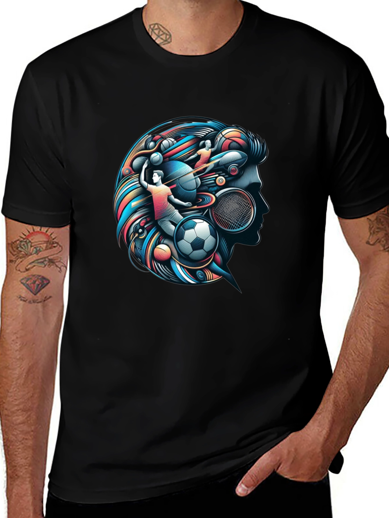 Sports Mind T-Shirt - Athletic Design