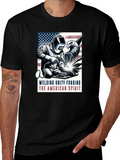 American Spirit Welder Graphic T-Shirt