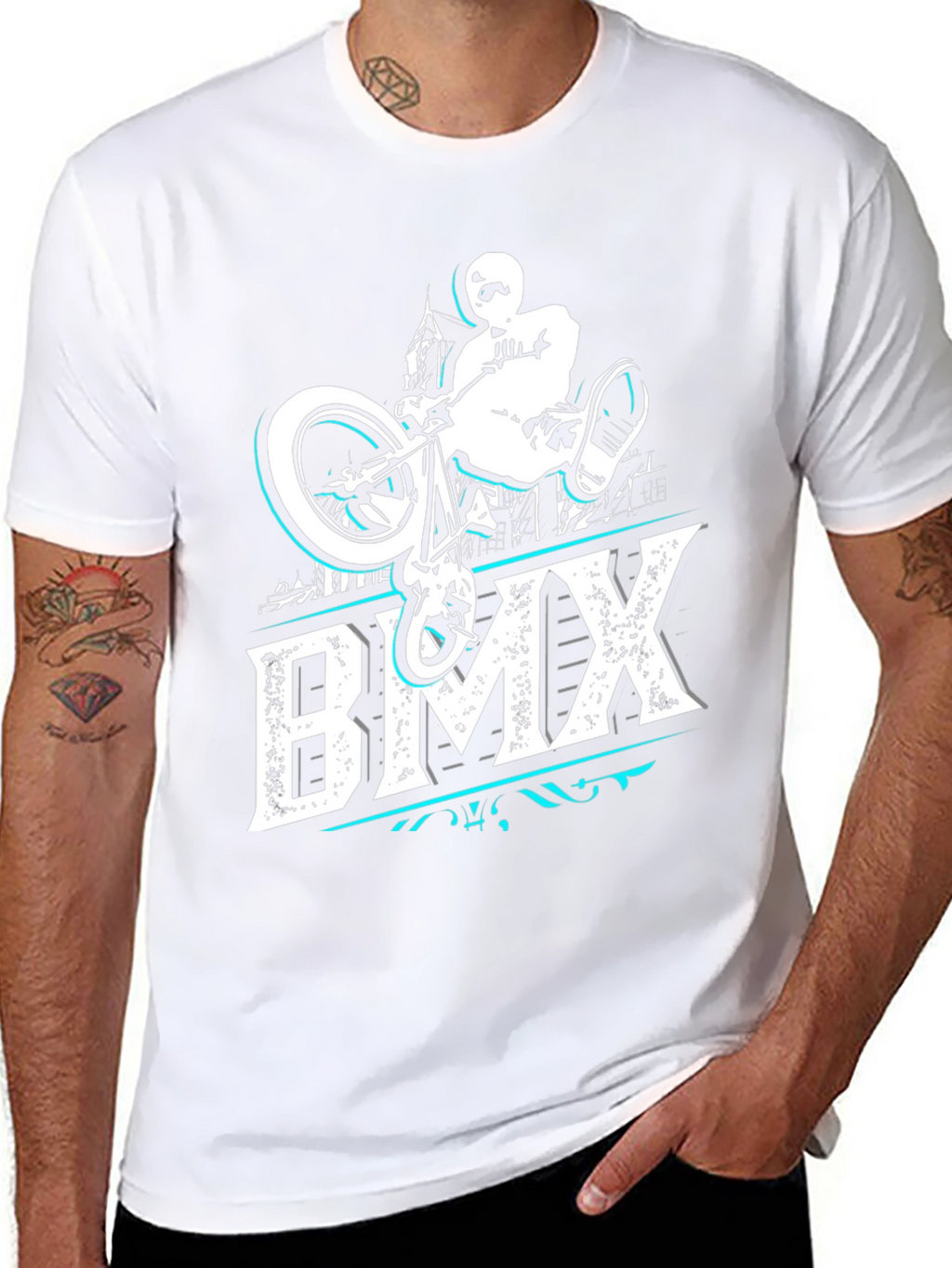 BMX Rider Graphic Tee