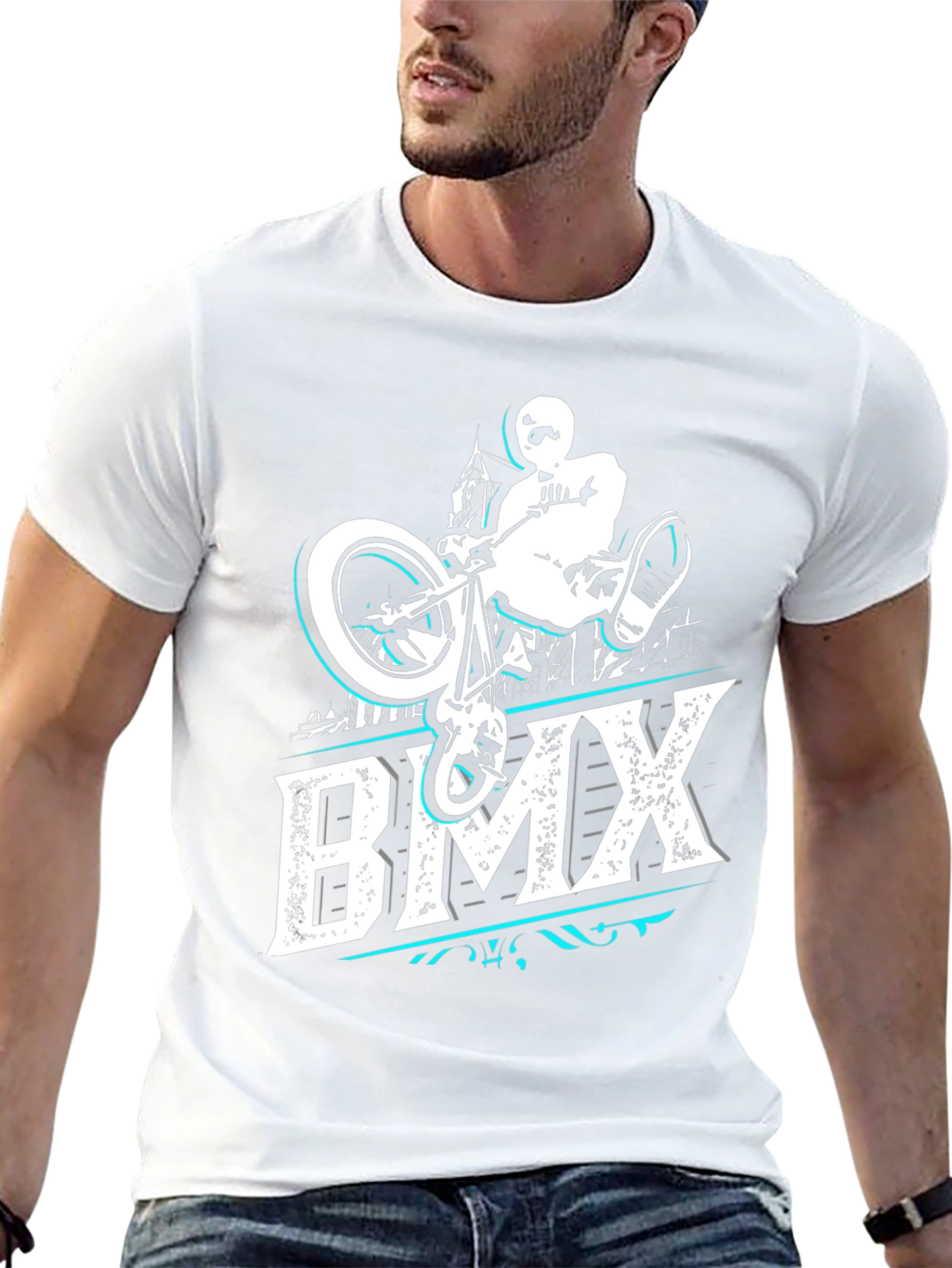 BMX Rider Graphic Tee