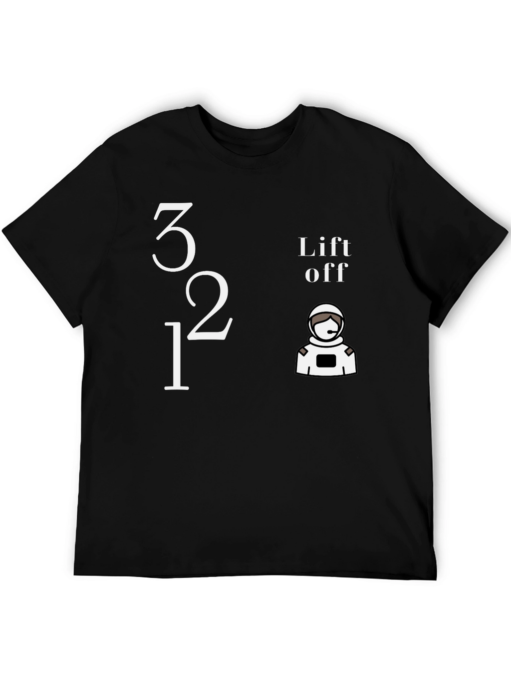 Lift Off Countdown T-Shirt - Space Exploration Tee