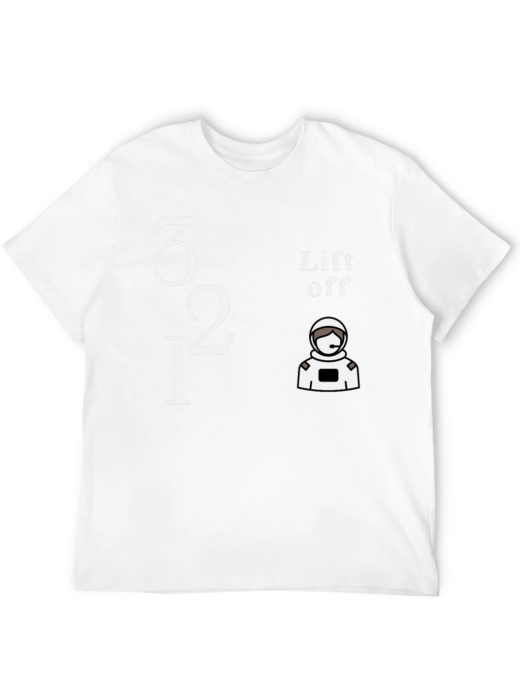 Lift Off Countdown T-Shirt - Space Exploration Tee