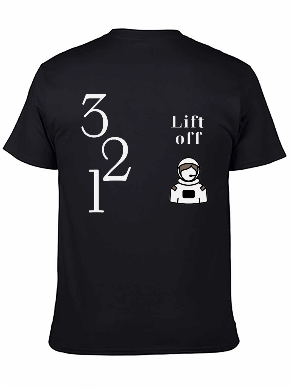 Lift Off Countdown T-Shirt - Space Exploration Tee