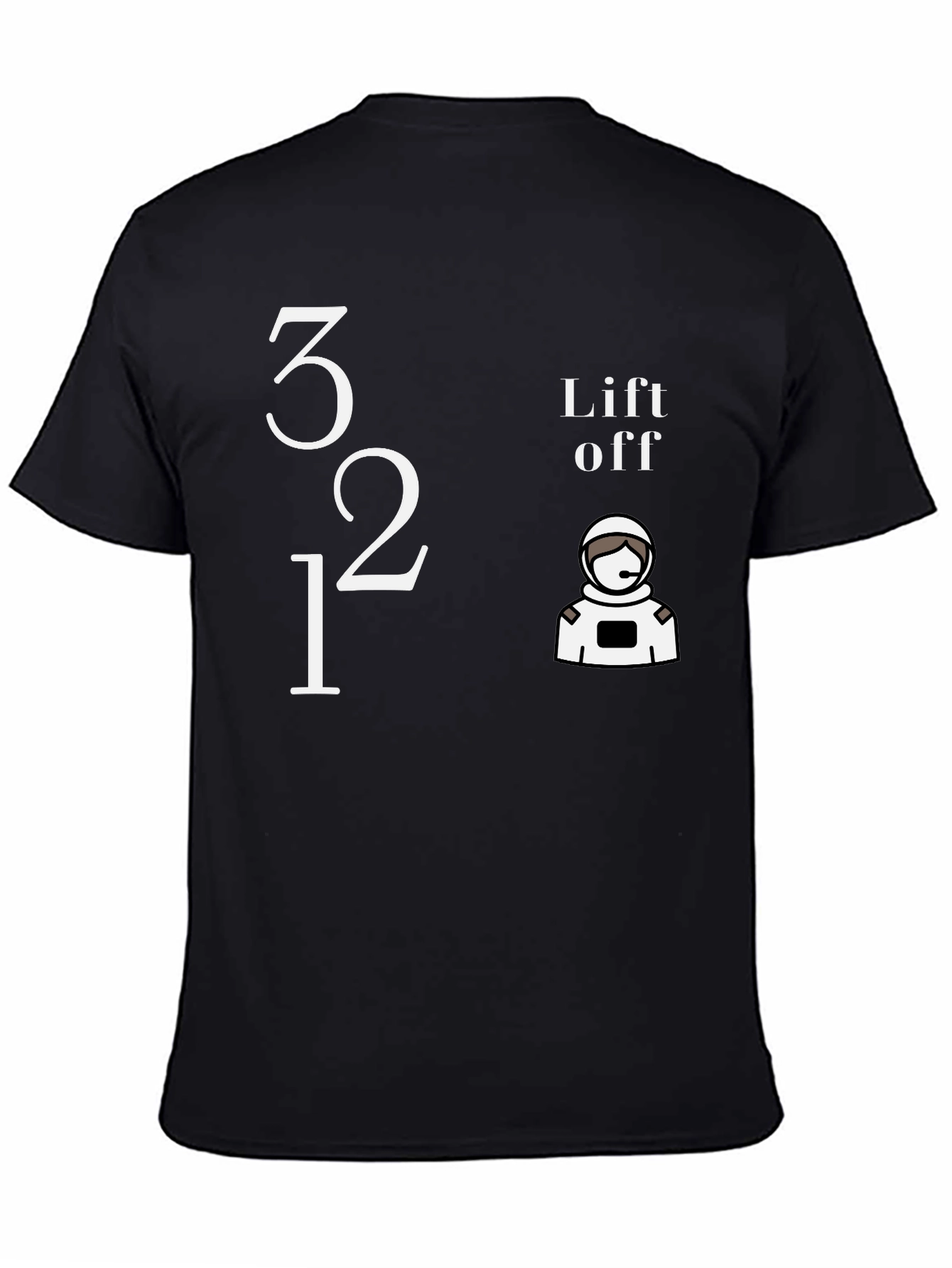 Lift Off Countdown T-Shirt - Space Exploration Tee