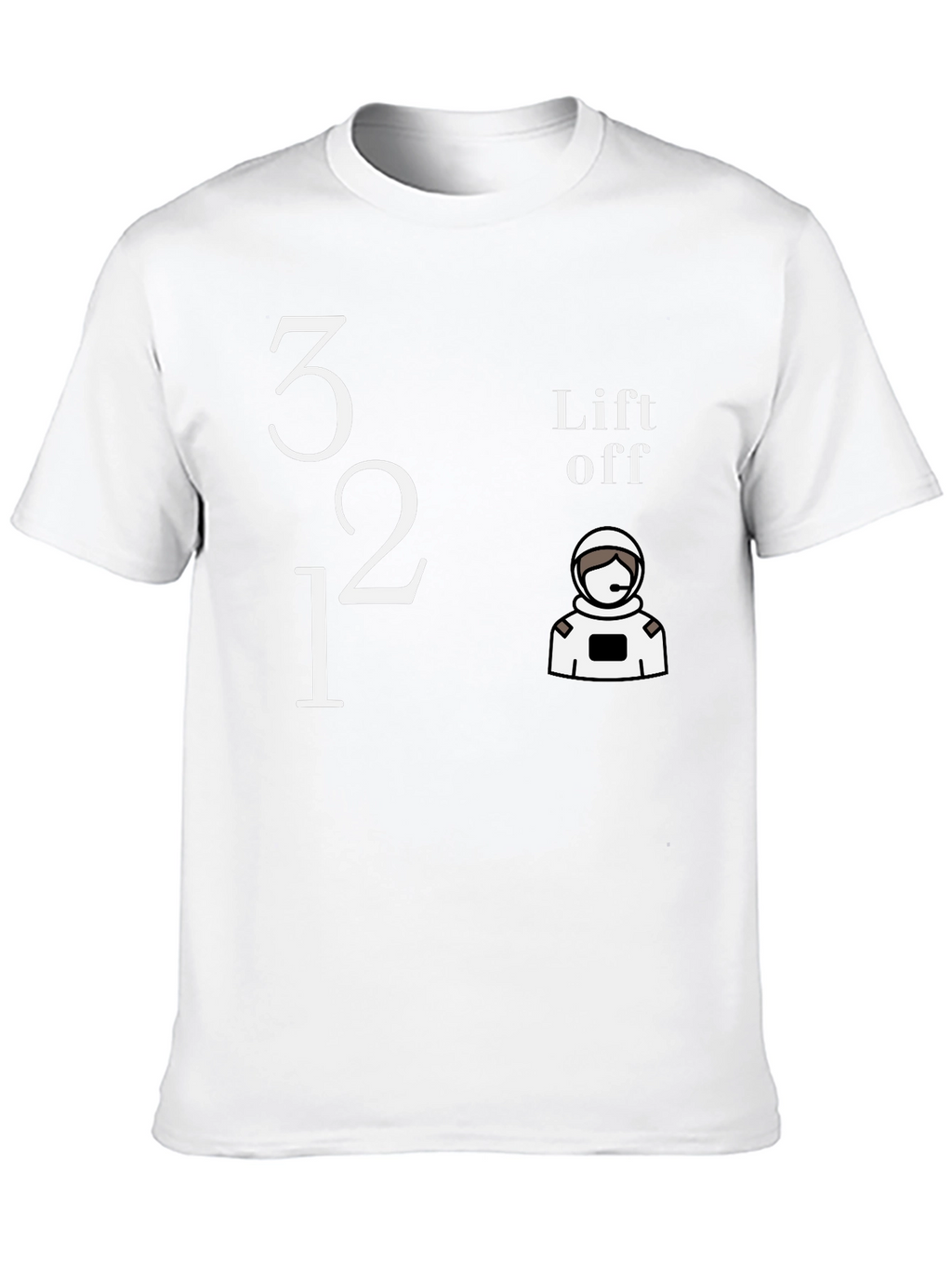 Lift Off Countdown T-Shirt - Space Exploration Tee