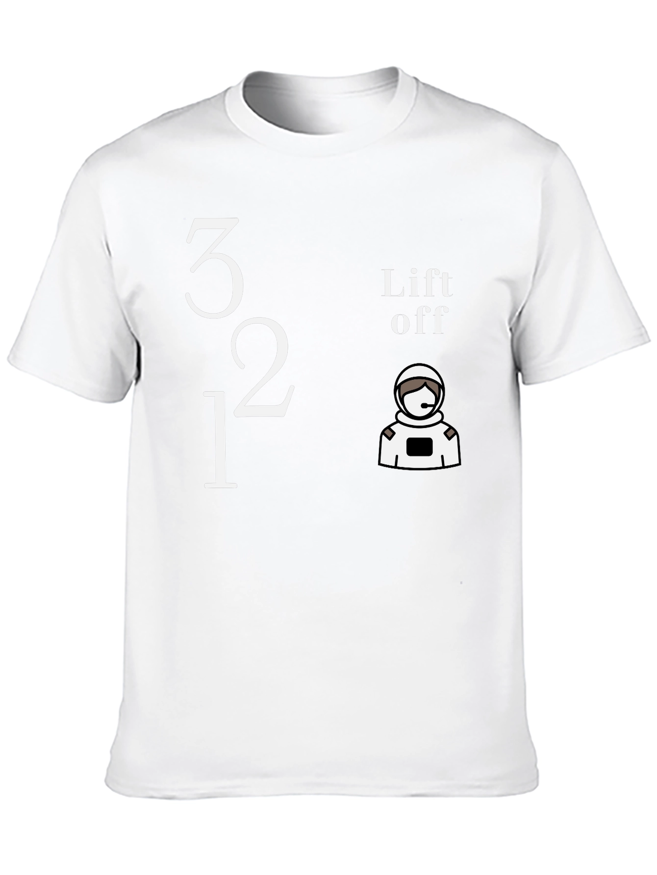 Lift Off Countdown T-Shirt - Space Exploration Tee