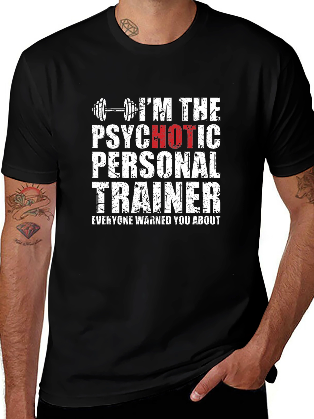 Psychotic Personal Trainer T-Shirt - Gym Humor