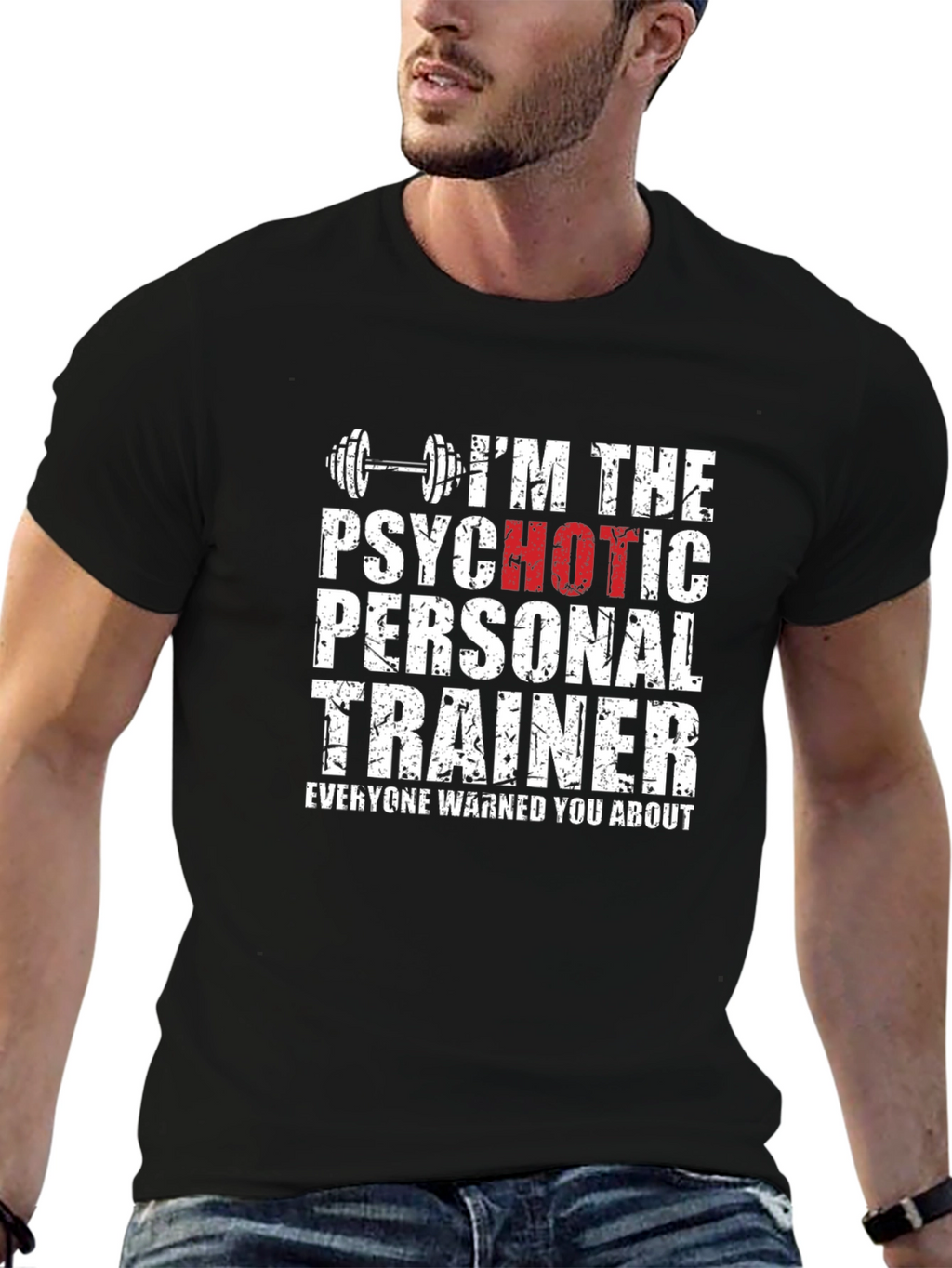 Psychotic Personal Trainer T-Shirt - Gym Humor