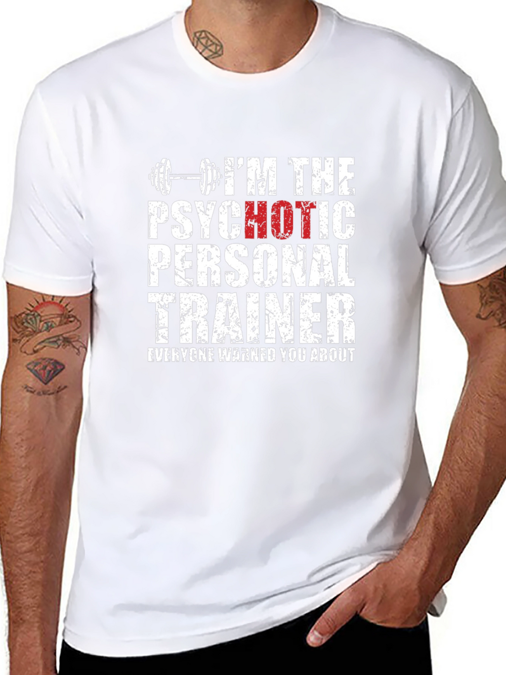 Psychotic Personal Trainer T-Shirt - Gym Humor