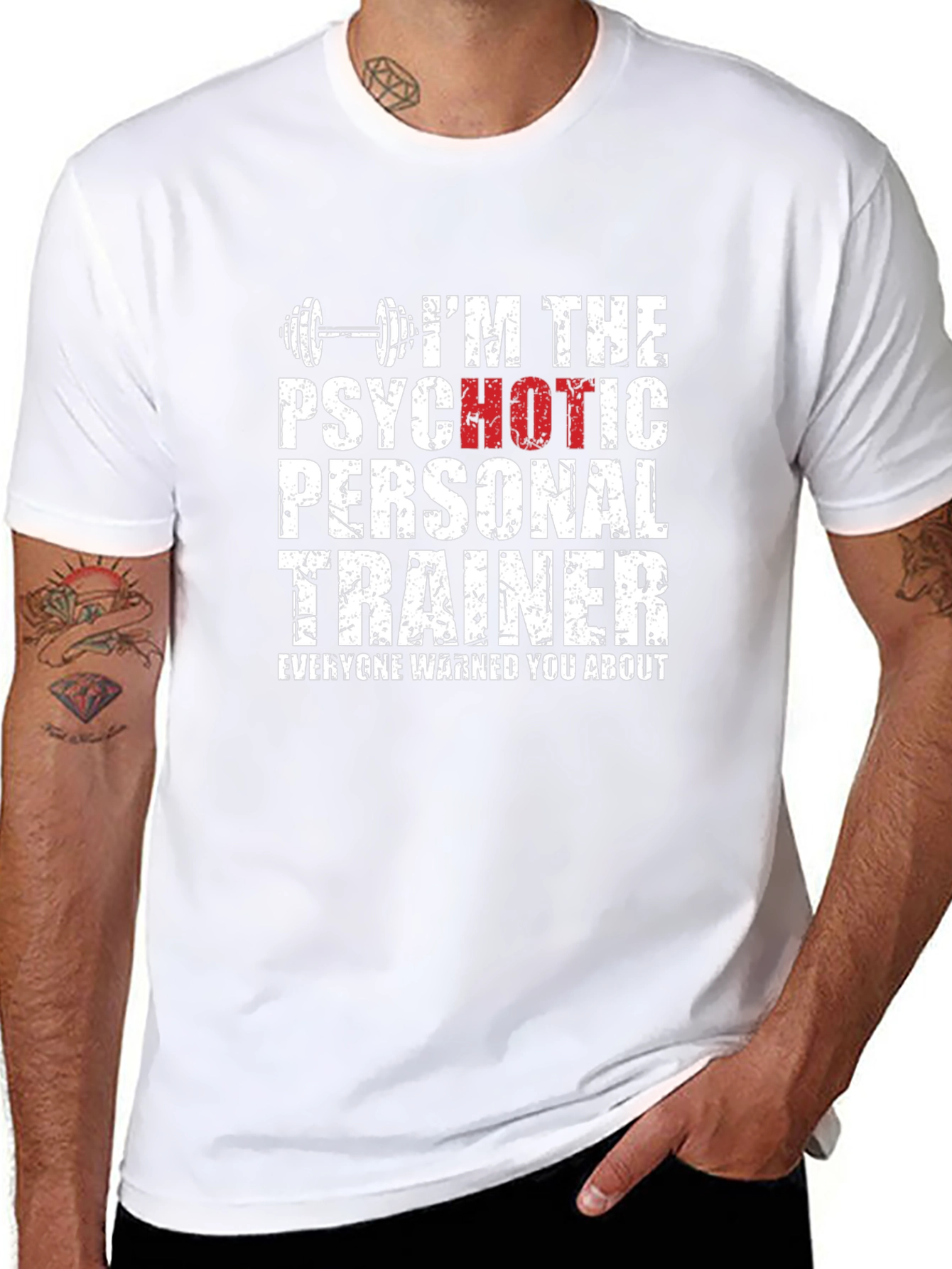 Psychotic Personal Trainer T-Shirt - Gym Humor