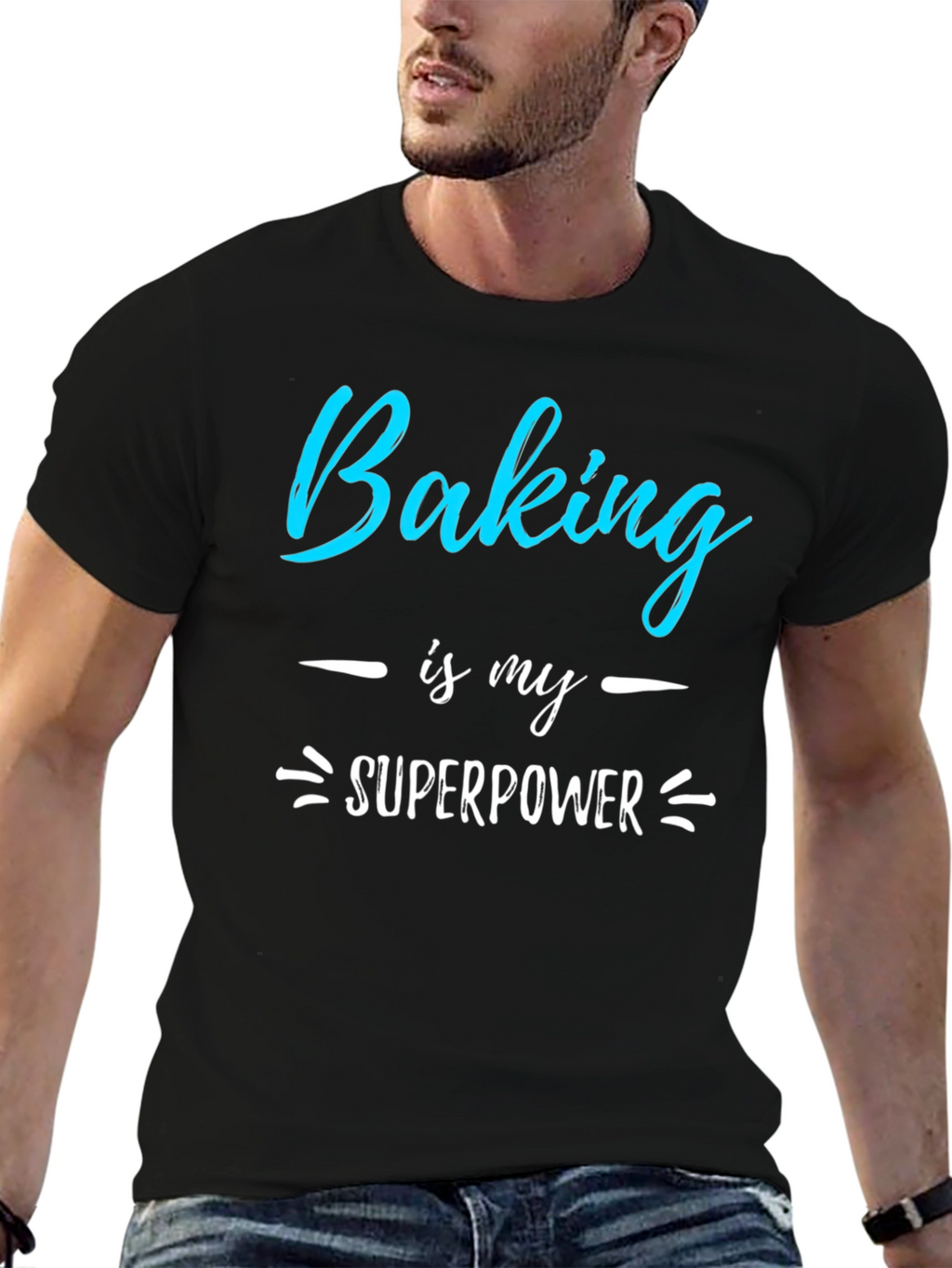 Baking is My Superpower Graphic T-Shirt