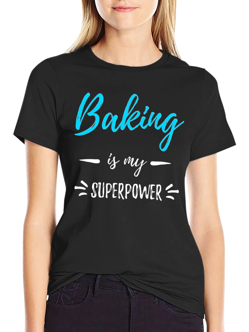 Baking is My Superpower Graphic T-Shirt