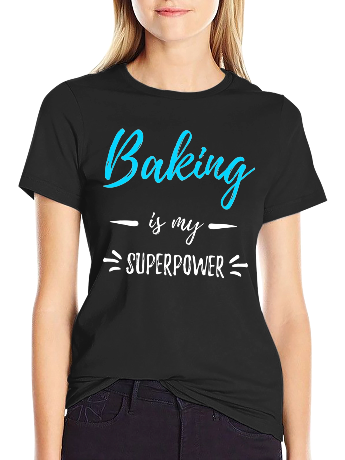 Baking is My Superpower Graphic T-Shirt