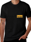 Technohead Graphic T-Shirt - Black